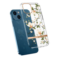Load image into Gallery viewer, Translucent Electroplating Flower Phone Case, For iPhone 14, For iPhone 14 Pro, For iPhone 14 Plus, For iPhone 14 Pro Max