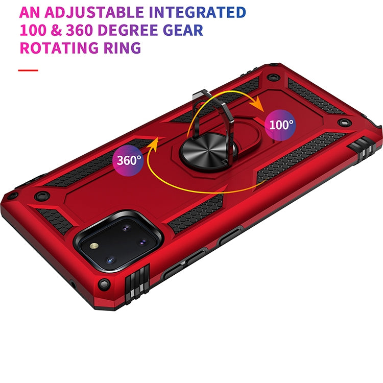 Shockproof TPU + PC Protective Case with 360 Degree Rotating Holder, For Galaxy A81 / Note 10 Lite, For Galaxy A91 / S10 Lite