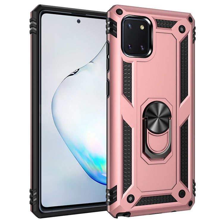 Shockproof TPU + PC Protective Case with 360 Degree Rotating Holder, For Galaxy A81 / Note 10 Lite, For Galaxy A91 / S10 Lite