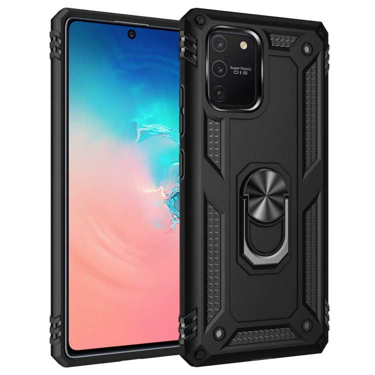 Shockproof TPU + PC Protective Case with 360 Degree Rotating Holder, For Galaxy A81 / Note 10 Lite, For Galaxy A91 / S10 Lite