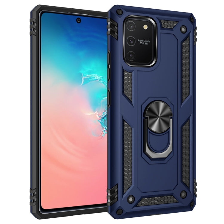 Shockproof TPU + PC Protective Case with 360 Degree Rotating Holder, For Galaxy A81 / Note 10 Lite, For Galaxy A91 / S10 Lite