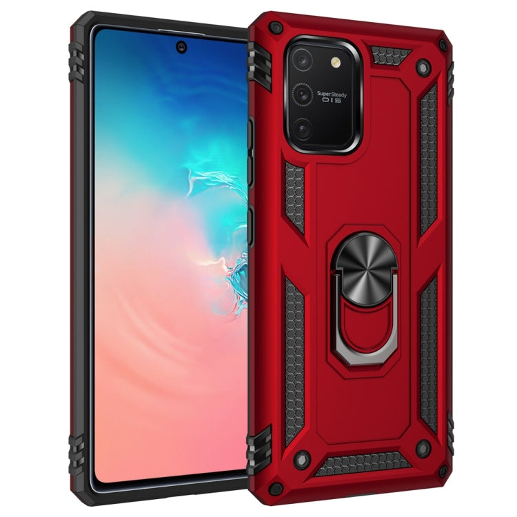 Shockproof TPU + PC Protective Case with 360 Degree Rotating Holder, For Galaxy A81 / Note 10 Lite, For Galaxy A91 / S10 Lite