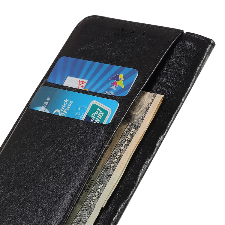 Magnetic Retro Crazy Horse Texture Horizontal Flip Leather Case with Holder & Card Slots & Wallet