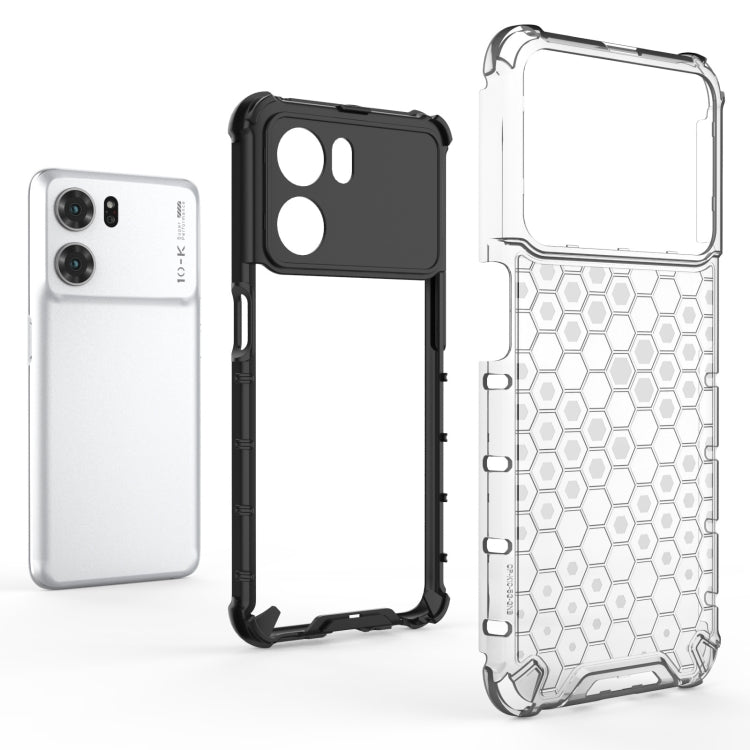 Shockproof Honeycomb PC + TPU Phone Case, For OPPO K10 5G China, For OPPO K10 Pro 5G China, For vivo S15e, For vivo S15 5G China, For vivo S15 Pro 5G China, For Samsung Galaxy M53 5G, For Xiaomi 12 Lite 5G Eurasian Ver, For OnePlus Ace 5G              ...