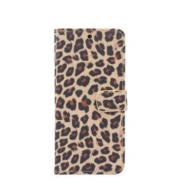 Leopard Pattern Horizontal Flip Leather Case with Holder & Card Slots