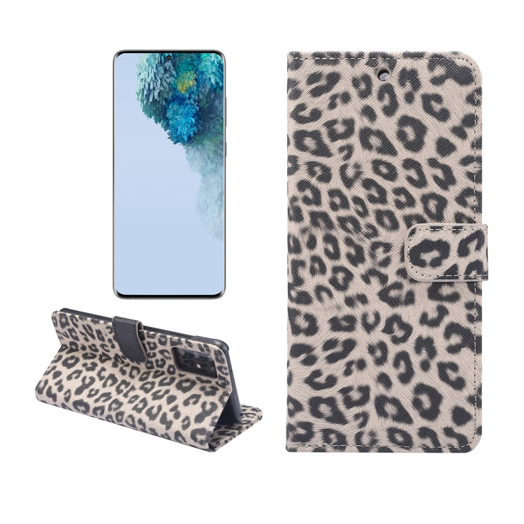 Leopard Pattern Horizontal Flip Leather Case with Holder & Card Slots