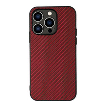 Load image into Gallery viewer, Carbon Fiber Texture Phone Case, For iPhone 14, For iPhone 14 Plus, For iPhone 14 Pro, For iPhone 14 Pro Max