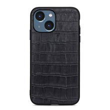 Load image into Gallery viewer, Crocodile Texture Genuine Leather Phone Case, For iPhone 14, For iPhone 14 Plus, For iPhone 14 Pro, For iPhone 14 Pro Max