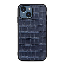 Load image into Gallery viewer, Crocodile Texture Genuine Leather Phone Case, For iPhone 14, For iPhone 14 Plus, For iPhone 14 Pro, For iPhone 14 Pro Max