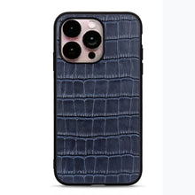 Load image into Gallery viewer, Crocodile Texture Genuine Leather Phone Case, For iPhone 14, For iPhone 14 Plus, For iPhone 14 Pro, For iPhone 14 Pro Max
