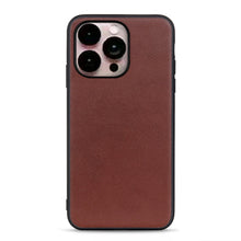 Load image into Gallery viewer, Lambskin Texture Genuine Leather Phone Case, For iPhone 14, For iPhone 14 Plus, For iPhone 14 Pro, For iPhone 14 Pro Max
