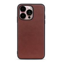 Load image into Gallery viewer, Lambskin Texture Genuine Leather Phone Case, For iPhone 14, For iPhone 14 Plus, For iPhone 14 Pro, For iPhone 14 Pro Max