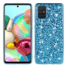 Load image into Gallery viewer, Plating Glittery Powder Shockproof TPU Protective Case, For Samsung Galaxy A51, For Samsung Galaxy S20, For Samsung Galaxy S20+
