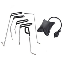 Load image into Gallery viewer, Q1 7 in 1 Car Paintless Dent Repair Hail Remover Hooks Rods Kit, Q1 7 in 1 (Air Pump)