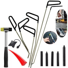 Load image into Gallery viewer, Q1 14 in 1 Car Paintless Dent Repair Hail Remover Hooks Rods Kit, Q1 14 in 1
