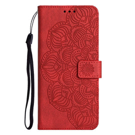 Mandala Embossed Flip Leather Phone Case, For iPhone 13 mini, For iPhone 13, For iPhone 13 Pro, For iPhone 13 Pro Max, For iPhone 12 mini, For iPhone 12 / 12 Pro, For iPhone 12 Pro Max, For iPhone 11, For iPhone 11 Pro