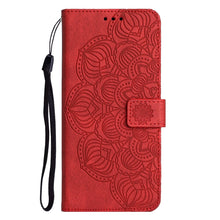 Load image into Gallery viewer, Mandala Embossed Flip Leather Phone Case, For iPhone 11 Pro Max, For iPhone X / XS, For iPhone XR, For iPhone XS Max, For iPhone SE 2022 / 2020 / 8 / 7, For iPhone 7 Plus / 8 Plus
