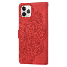 Load image into Gallery viewer, Mandala Embossed Flip Leather Phone Case, For iPhone 11 Pro Max, For iPhone X / XS, For iPhone XR, For iPhone XS Max, For iPhone SE 2022 / 2020 / 8 / 7, For iPhone 7 Plus / 8 Plus
