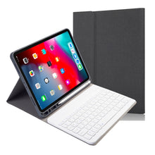 Load image into Gallery viewer, Cloth Texture Detachable Magnetic Bluetooth Keyboard Horizontal Flip Leather Case for iPad Pro 11 2020 / 2018 with Holder &amp; Pen Slot, RK11, RK11D Backlight