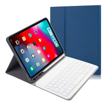 Load image into Gallery viewer, Cloth Texture Detachable Magnetic Bluetooth Keyboard Horizontal Flip Leather Case for iPad Pro 11 2020 / 2018 with Holder &amp; Pen Slot, RK11, RK11D Backlight