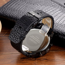 Load image into Gallery viewer, CAGARNY 6819 Multifunctional Dual Time Zone Quartz Business Sport Watch for Men
