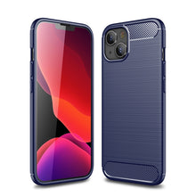 Load image into Gallery viewer, Brushed Texture Carbon Fiber TPU Phone Case, For iPhone 14, For iPhone 14 Pro, For iPhone 14 Pro Max, For iPhone 14 Plus