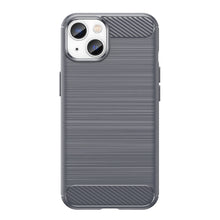 Load image into Gallery viewer, Brushed Texture Carbon Fiber TPU Phone Case, For iPhone 14, For iPhone 14 Pro, For iPhone 14 Pro Max, For iPhone 14 Plus