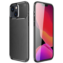 Load image into Gallery viewer, Carbon Fiber Texture TPU Phone Case, For iPhone 14 Pro Max, For iPhone 14, For iPhone 14 Plus