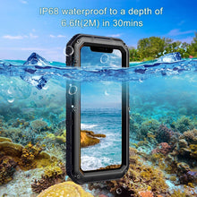 Load image into Gallery viewer, Dustproof Shockproof Waterproof Silicone + Metal Protective Case, For iPhone 11, For iPhone 11 Pro Max, For iPhone 11 Pro