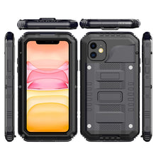 Load image into Gallery viewer, Dustproof Shockproof Waterproof Silicone + Metal Protective Case, For iPhone 11, For iPhone 11 Pro Max, For iPhone 11 Pro