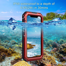 Load image into Gallery viewer, Dustproof Shockproof Waterproof Silicone + Metal Protective Case, For iPhone 11, For iPhone 11 Pro Max, For iPhone 11 Pro