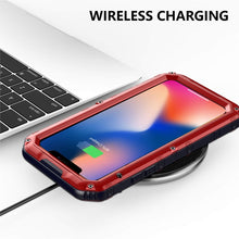 Load image into Gallery viewer, Dustproof Shockproof Waterproof Silicone + Metal Protective Case, For iPhone 11, For iPhone 11 Pro Max, For iPhone 11 Pro