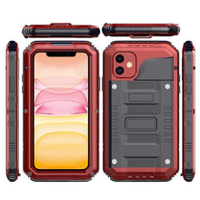 Load image into Gallery viewer, Dustproof Shockproof Waterproof Silicone + Metal Protective Case, For iPhone 11, For iPhone 11 Pro Max, For iPhone 11 Pro