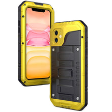 Load image into Gallery viewer, Dustproof Shockproof Waterproof Silicone + Metal Protective Case, For iPhone 11, For iPhone 11 Pro Max, For iPhone 11 Pro