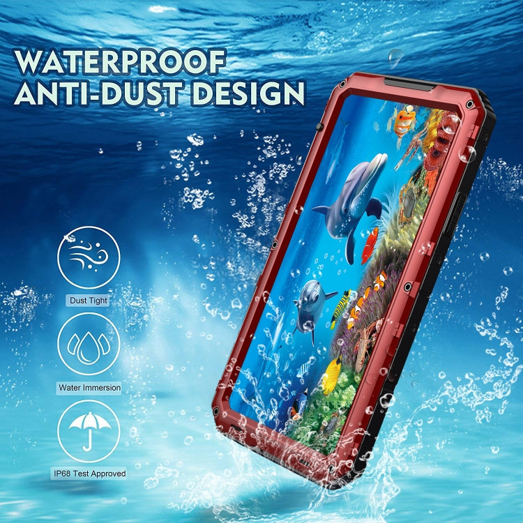 Dustproof Shockproof Waterproof Silicone + Metal Protective Case, For iPhone 11 Pro Max
