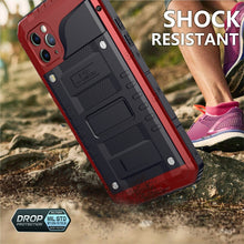 Load image into Gallery viewer, Dustproof Shockproof Waterproof Silicone + Metal Protective Case, For iPhone 11 Pro Max
