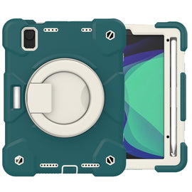 Silicone + PC Full Body Protection Tablet Case With Holder & Strap, For iPad mini 2021, For iPad mini 4 2015/mini 2019, For Samsung Galaxy Tab A 8.0 2019