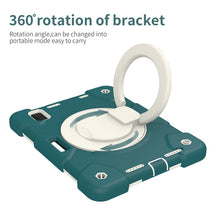 Load image into Gallery viewer, Silicone + PC Full Body Protection Tablet Case With Holder &amp; Strap, For iPad mini 2021, For iPad mini 4 2015/mini 2019, For Samsung Galaxy Tab A 8.0 2019