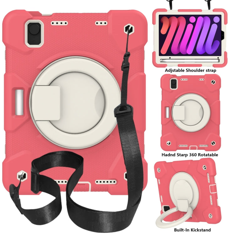 Silicone + PC Full Body Protection Tablet Case With Holder & Strap, For iPad mini 2021, For iPad mini 4 2015/mini 2019, For Samsung Galaxy Tab A 8.0 2019