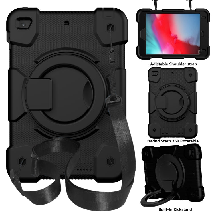 Silicone + PC Full Body Protection Tablet Case With Holder & Strap, For iPad mini 2021, For iPad mini 4 2015/mini 2019, For Samsung Galaxy Tab A 8.0 2019