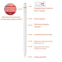 Load image into Gallery viewer, JD50 Active Stylus Pencil with Palm Rejection for iPad After 2018 Version