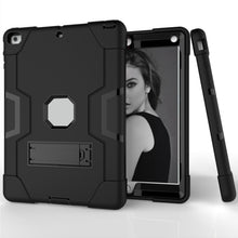 Load image into Gallery viewer, Silicone + PC Protective Case with Stand, For iPad 4 / 3 / 2, For iPad mini 3/2/1