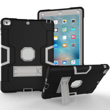 Load image into Gallery viewer, Silicone + PC Protective Case with Stand, For iPad 4 / 3 / 2, For iPad mini 3/2/1