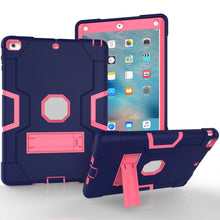 Load image into Gallery viewer, Silicone + PC Protective Case with Stand, For iPad 4 / 3 / 2, For iPad mini 3/2/1