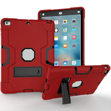 Load image into Gallery viewer, Silicone + PC Protective Case with Stand, For iPad 4 / 3 / 2, For iPad mini 3/2/1
