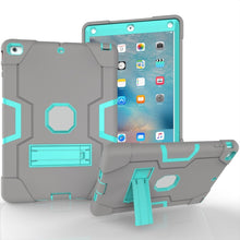 Load image into Gallery viewer, Silicone + PC Protective Case with Stand, For iPad 4 / 3 / 2, For iPad mini 3/2/1