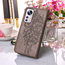 Load image into Gallery viewer, Embossed Butterfly Leather Phone Case, For Xiaomi 12 Lite, For Xiaomi Redmi Note 11T Pro, For Xiaomi Poco M4 5G