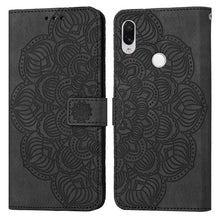 Load image into Gallery viewer, Mandala Embossed Flip Leather Phone Case, For Xiaomi Redmi Note 7 / Note 7 Pro, For Xiaomi Redmi 9, For Xiaomi Redmi 9A, For Xiaomi Redmi 9C / 10A, For Xiaomi Redmi 9T, For Xiaomi Redmi 10, For Xiaomi Redmi 10C, For Xiaomi Redmi Note 8                 ...