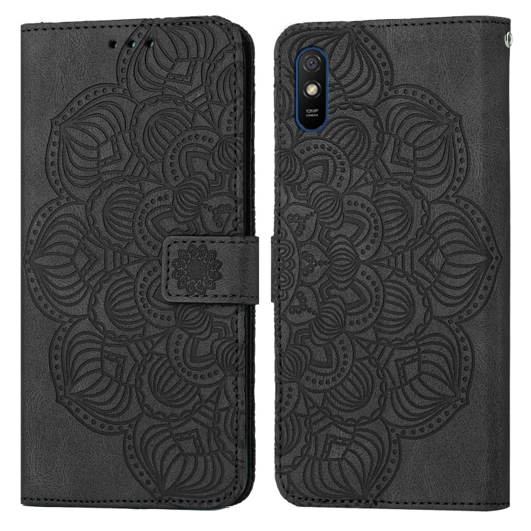Mandala Embossed Flip Leather Phone Case, For Xiaomi Redmi Note 7 / Note 7 Pro, For Xiaomi Redmi 9, For Xiaomi Redmi 9A, For Xiaomi Redmi 9C / 10A, For Xiaomi Redmi 9T, For Xiaomi Redmi 10, For Xiaomi Redmi 10C, For Xiaomi Redmi Note 8                 ...
