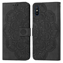 Load image into Gallery viewer, Mandala Embossed Flip Leather Phone Case, For Xiaomi Redmi Note 7 / Note 7 Pro, For Xiaomi Redmi 9, For Xiaomi Redmi 9A, For Xiaomi Redmi 9C / 10A, For Xiaomi Redmi 9T, For Xiaomi Redmi 10, For Xiaomi Redmi 10C, For Xiaomi Redmi Note 8                 ...